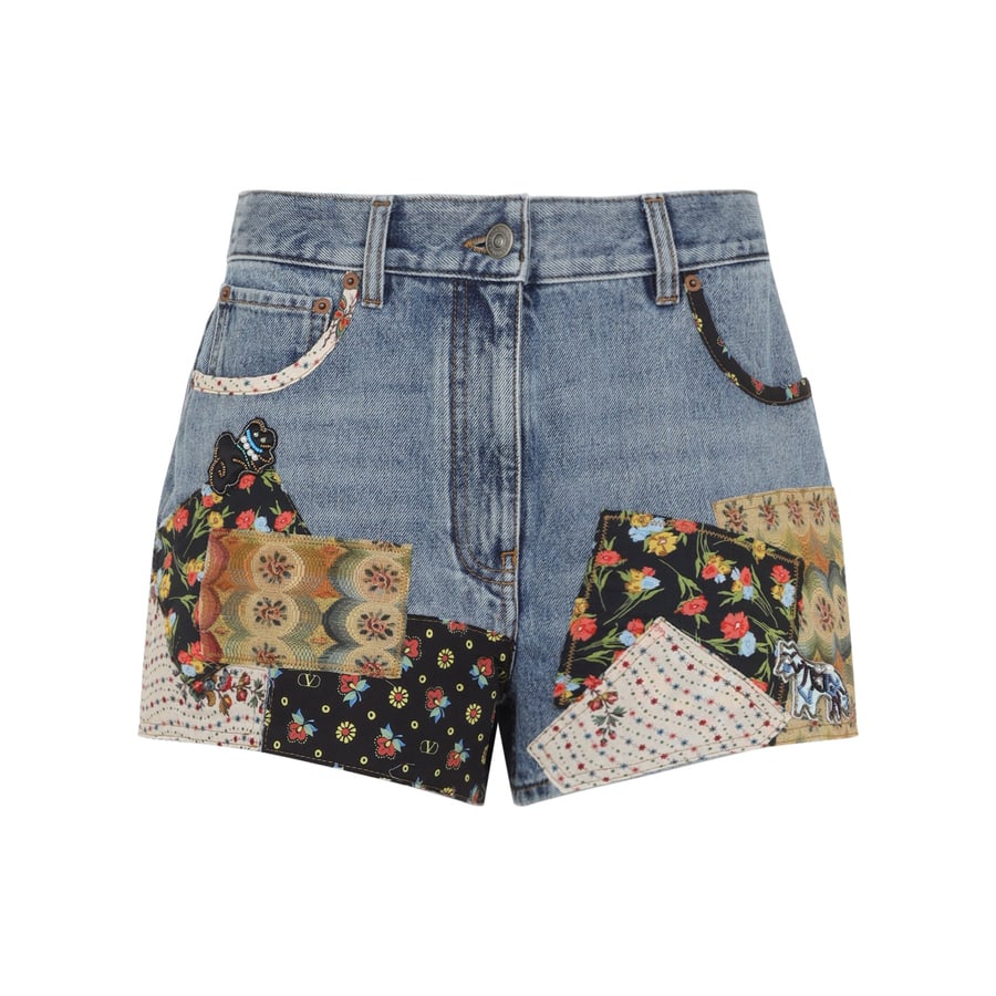 VALENTINO Valentino Patchwork Pants, view 2
