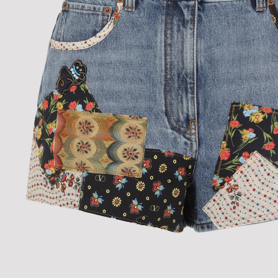 VALENTINO Valentino Patchwork Pants, view 5