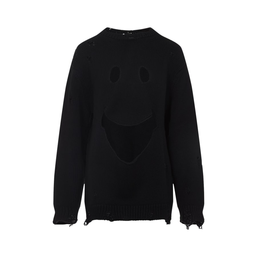 Moschino Moschino Smile Cropped Sweater, view 2