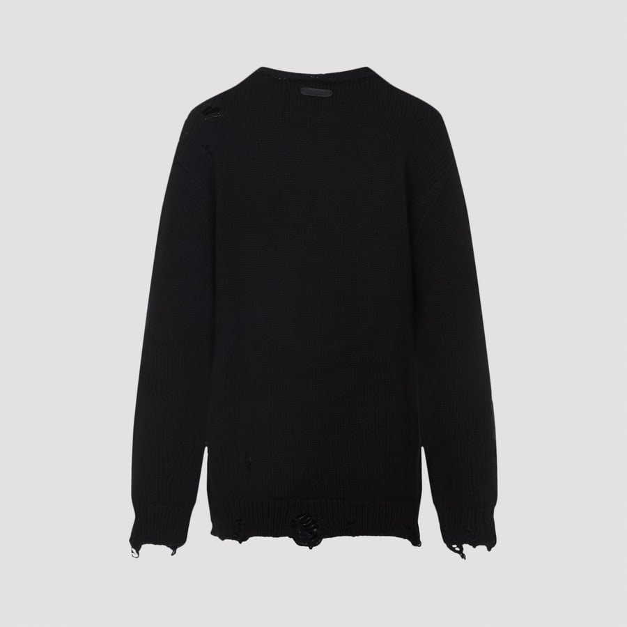 Moschino Moschino Smile Cropped Sweater, view 4
