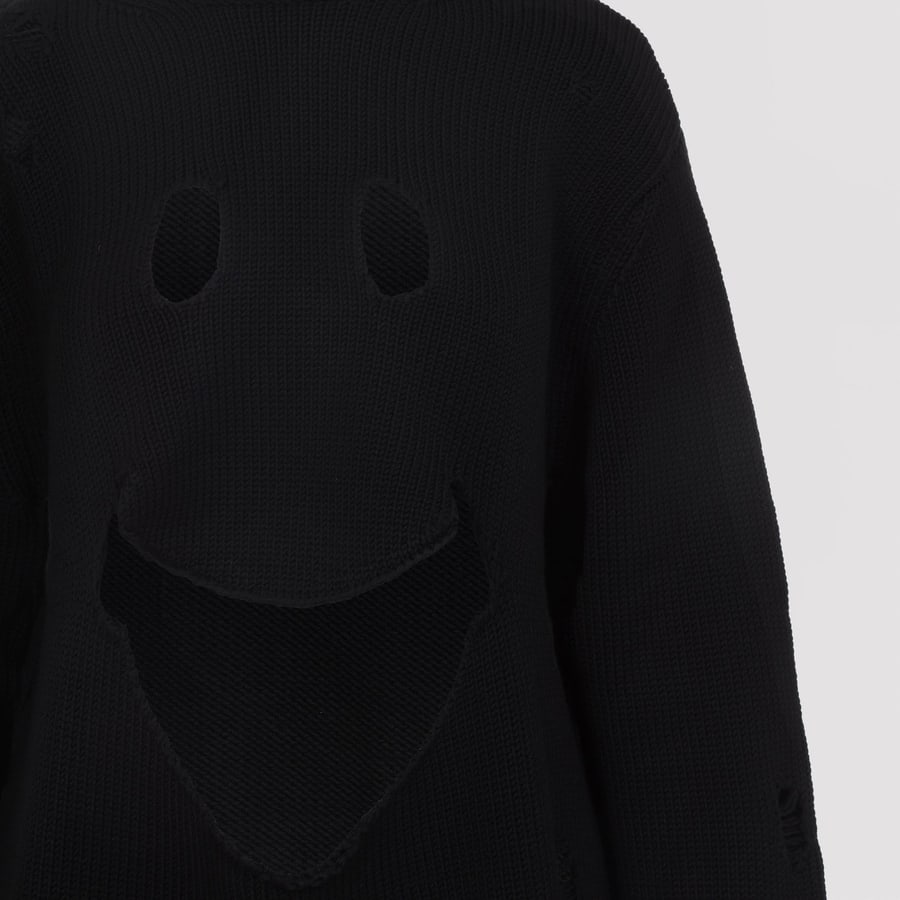 Moschino Moschino Smile Cropped Sweater, view 6