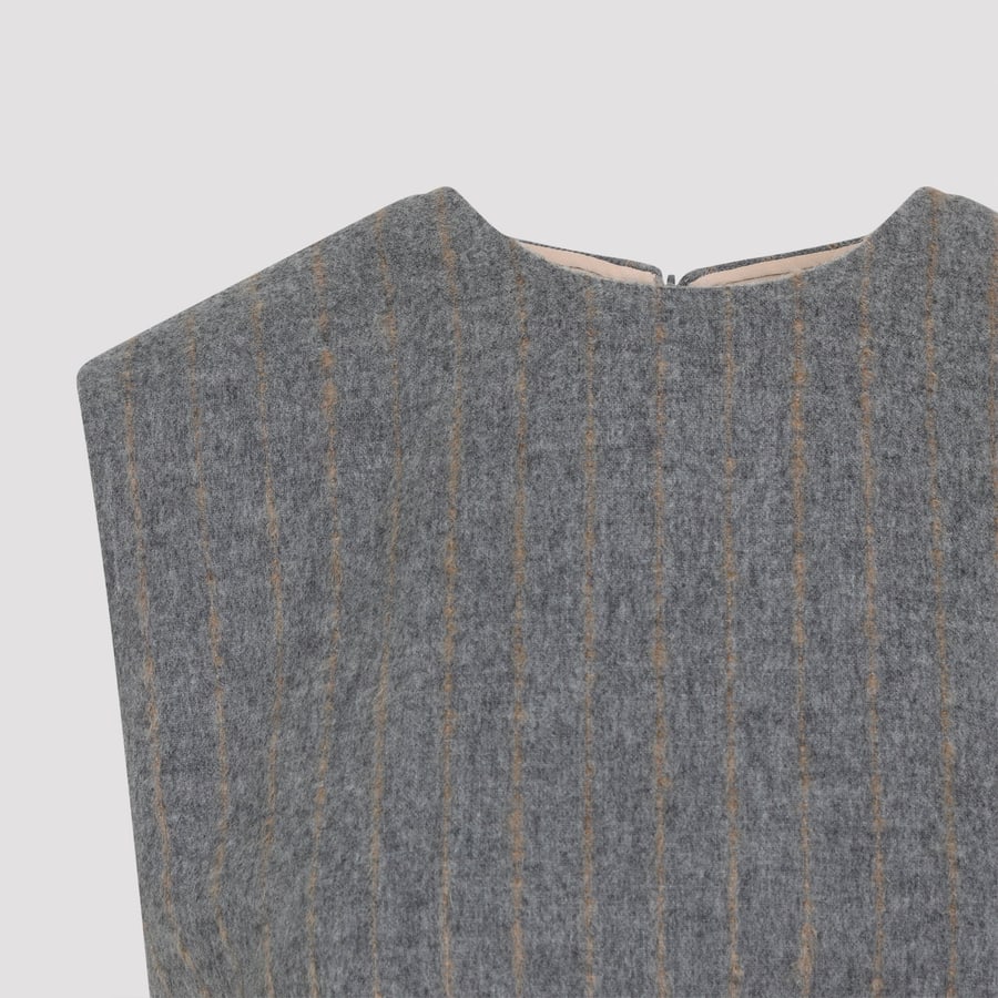 CARVEN Carven Sleeveless Shift Top, view 6