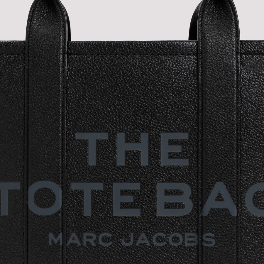 Marc Jacobs Marc Jacobs The Leather Medium Tote Bag, view 6