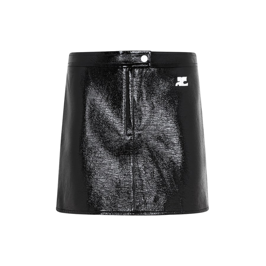COURREGES Courrèges Vinyl Mini Skirt, view 2