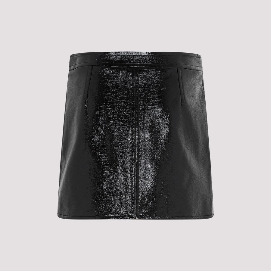 COURREGES Courrèges Vinyl Mini Skirt, view 4