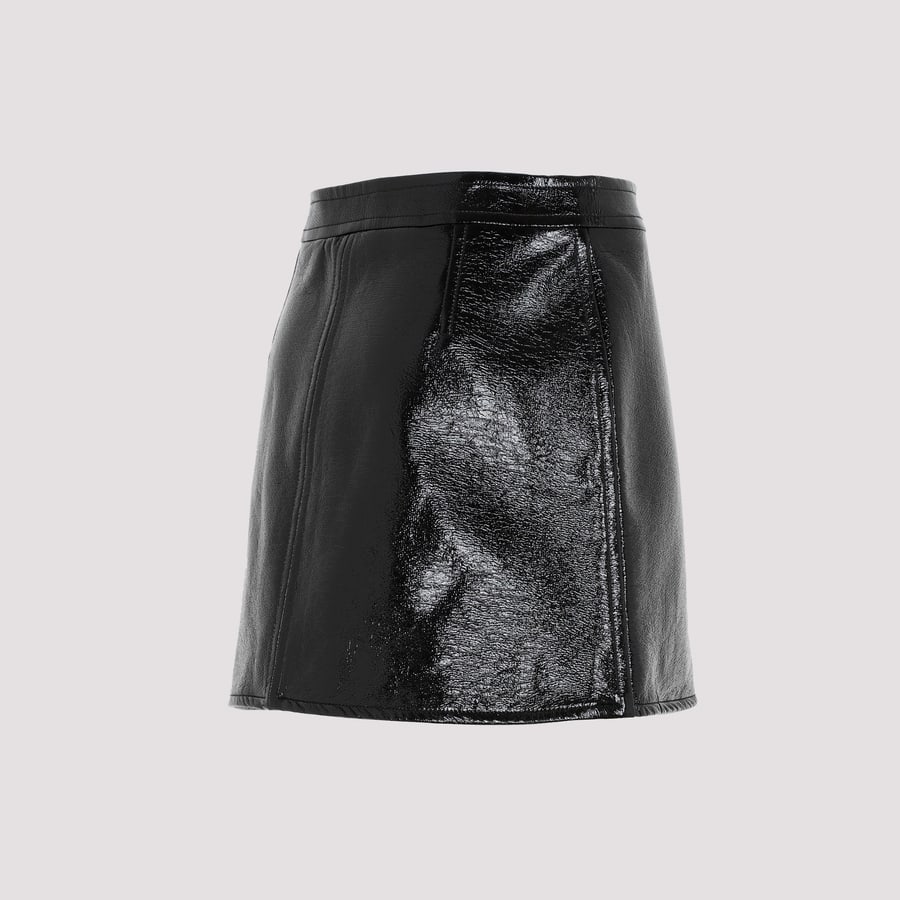 COURREGES Courrèges Vinyl Mini Skirt, view 5