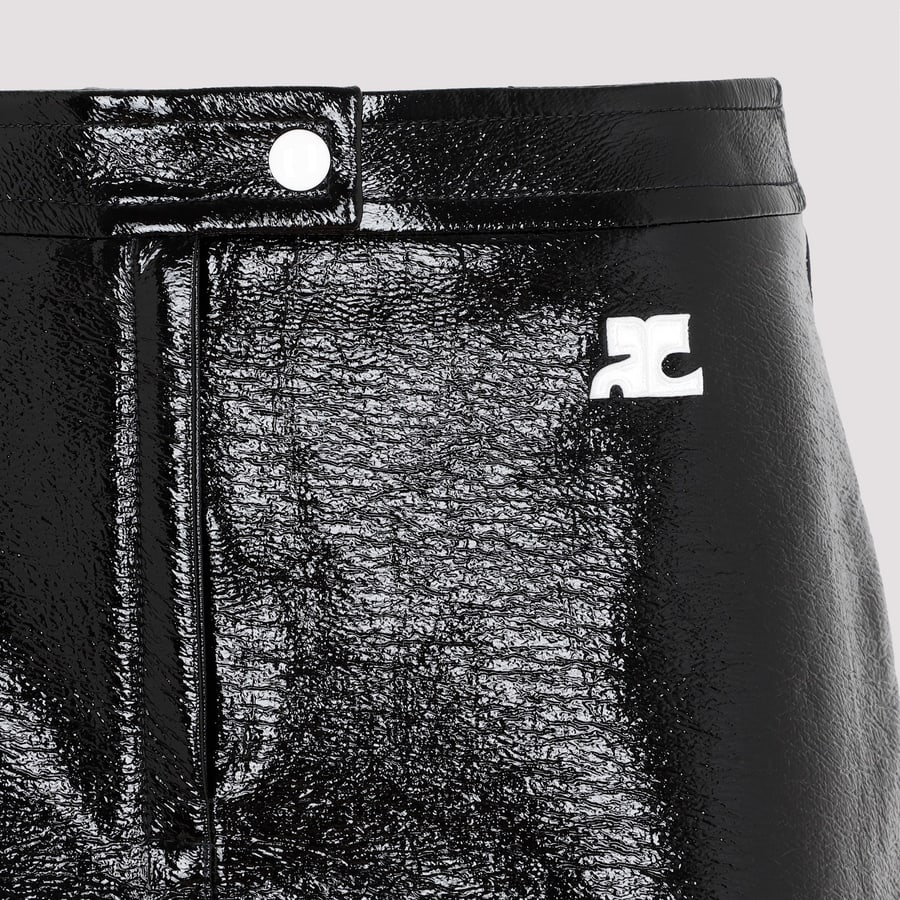 COURREGES Courrèges Vinyl Mini Skirt, view 6