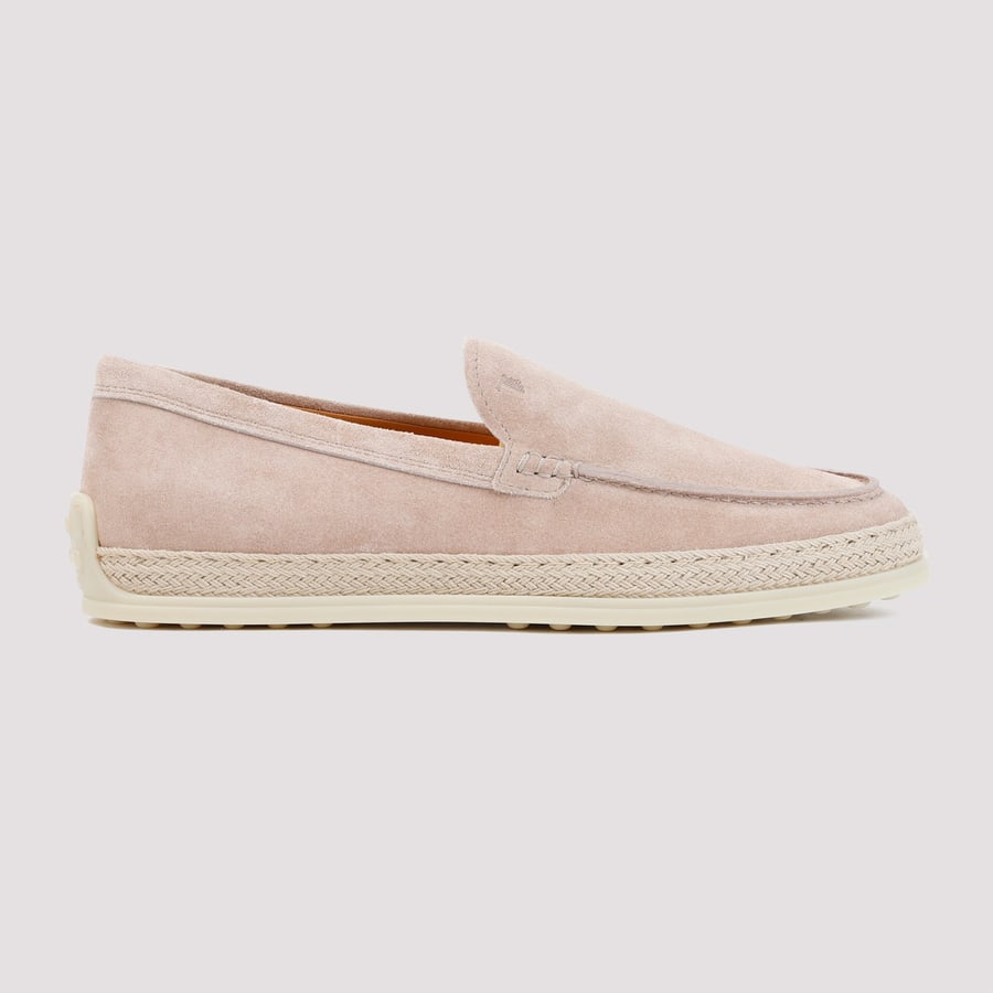 Tod's Tod`s Suede Leather Loafers, view 3