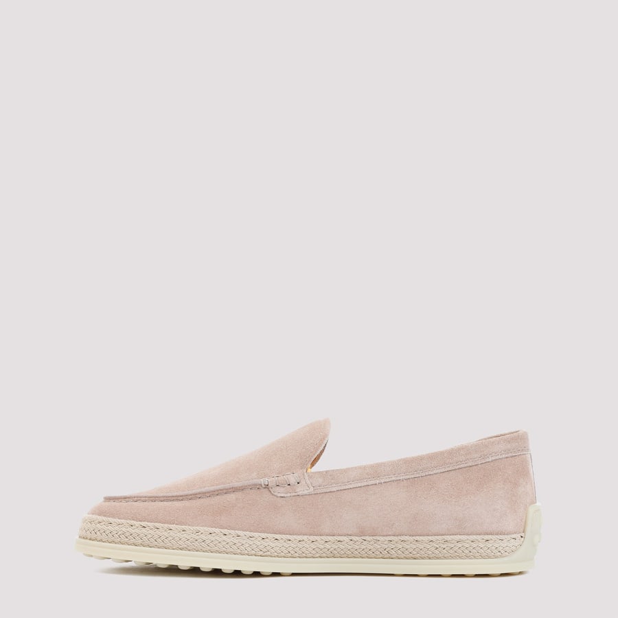 Tod's Tod`s Suede Leather Loafers, view 4