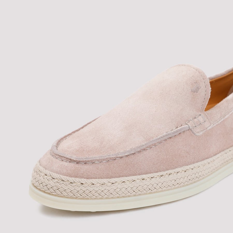 Tod's Tod`s Suede Leather Loafers, view 6