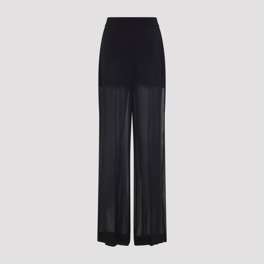 ALBERTA FERRETTI Alberta Ferretti Georgette Pants, view 4