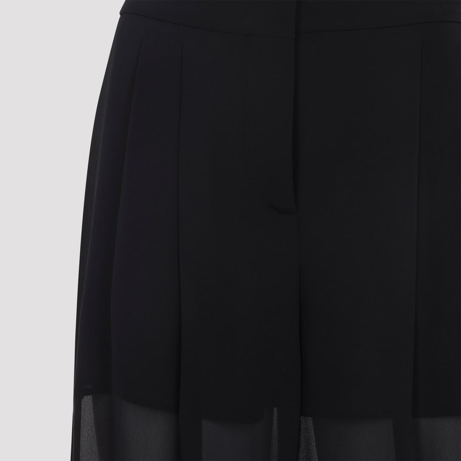 ALBERTA FERRETTI Alberta Ferretti Georgette Pants, view 5