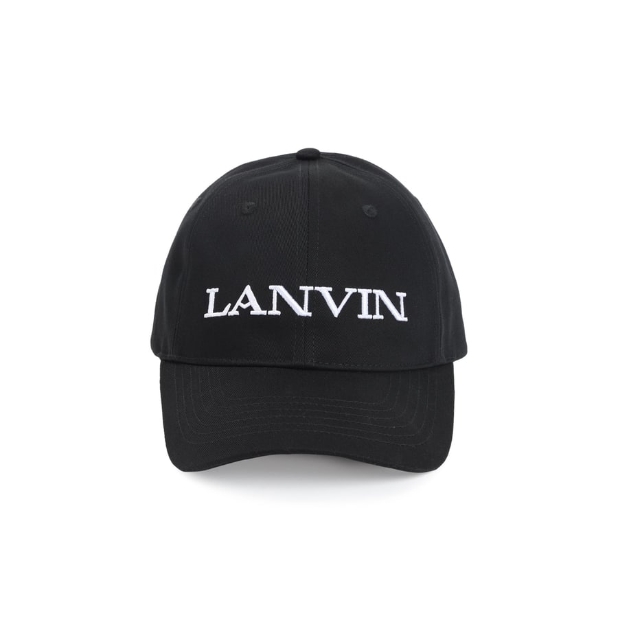 LANVIN Lanvin Baseball Logo Hat, view 2