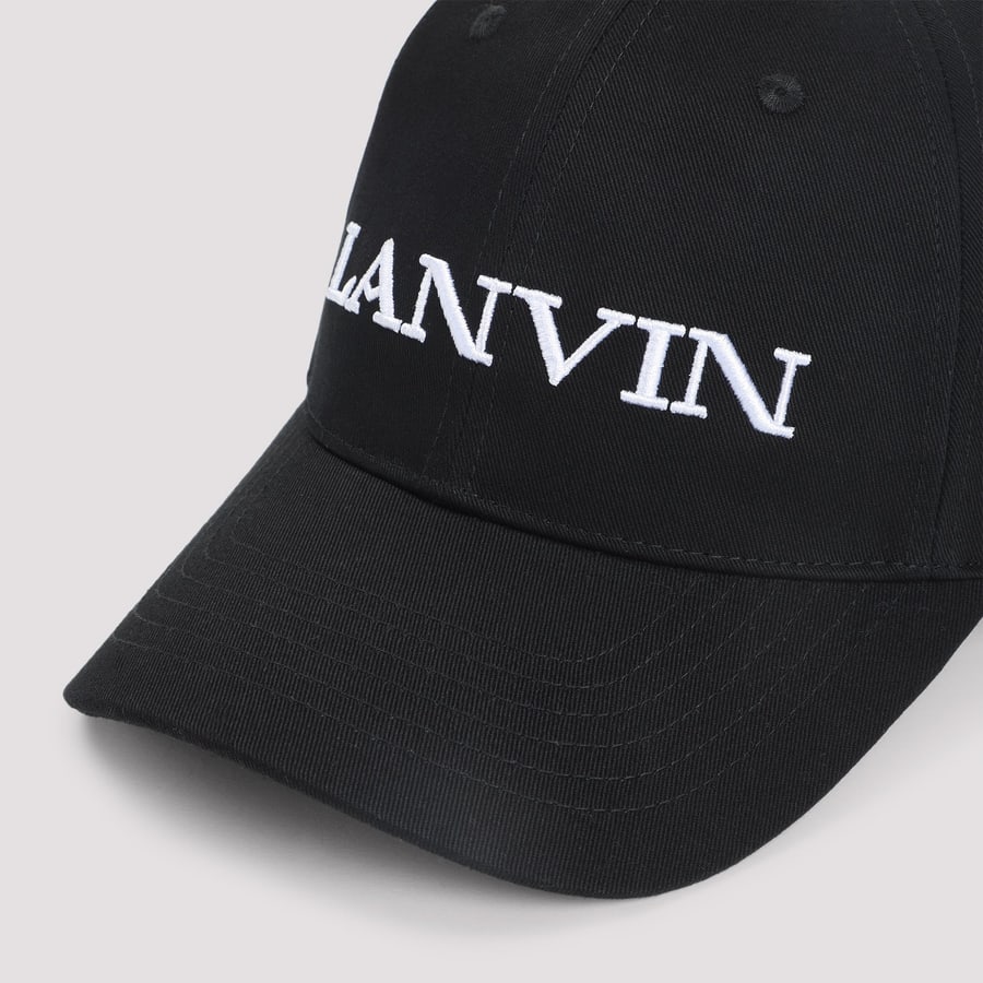 LANVIN Lanvin Baseball Logo Hat, view 5