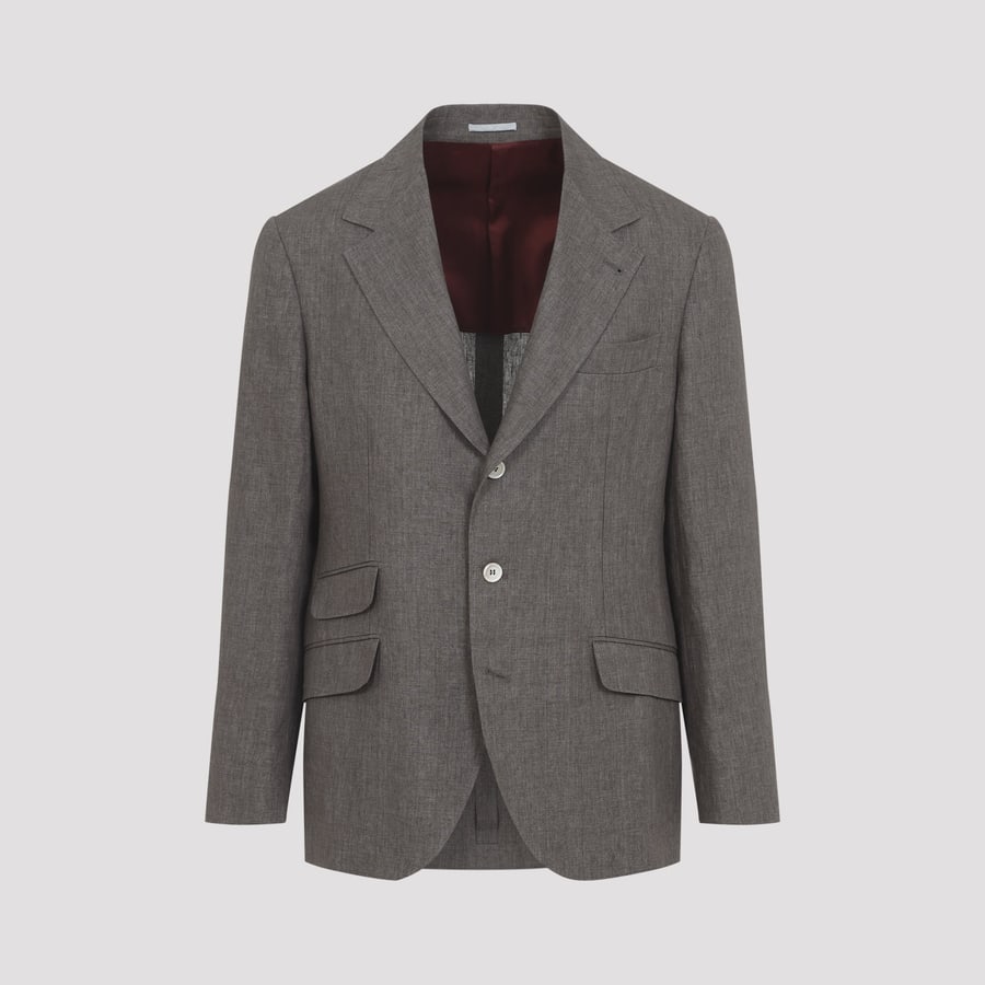 Brunello Cucinelli Brunello Cucinelli Linen Jacket, view 3