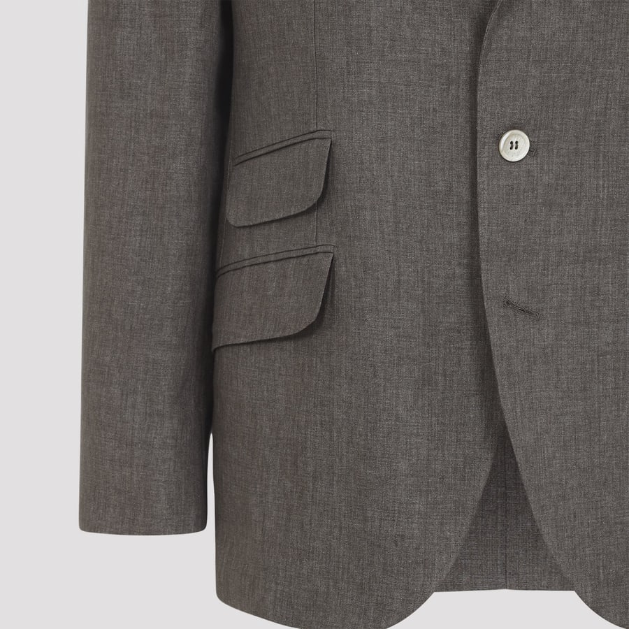 Brunello Cucinelli Brunello Cucinelli Linen Jacket, view 5