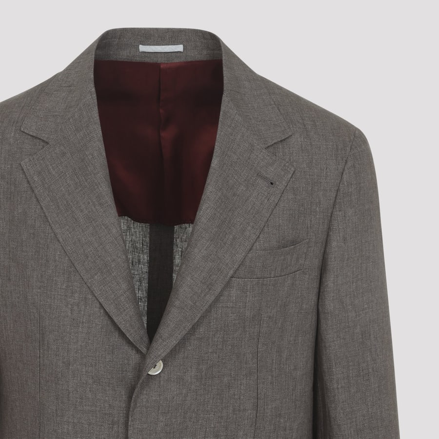 Brunello Cucinelli Brunello Cucinelli Linen Jacket, view 6