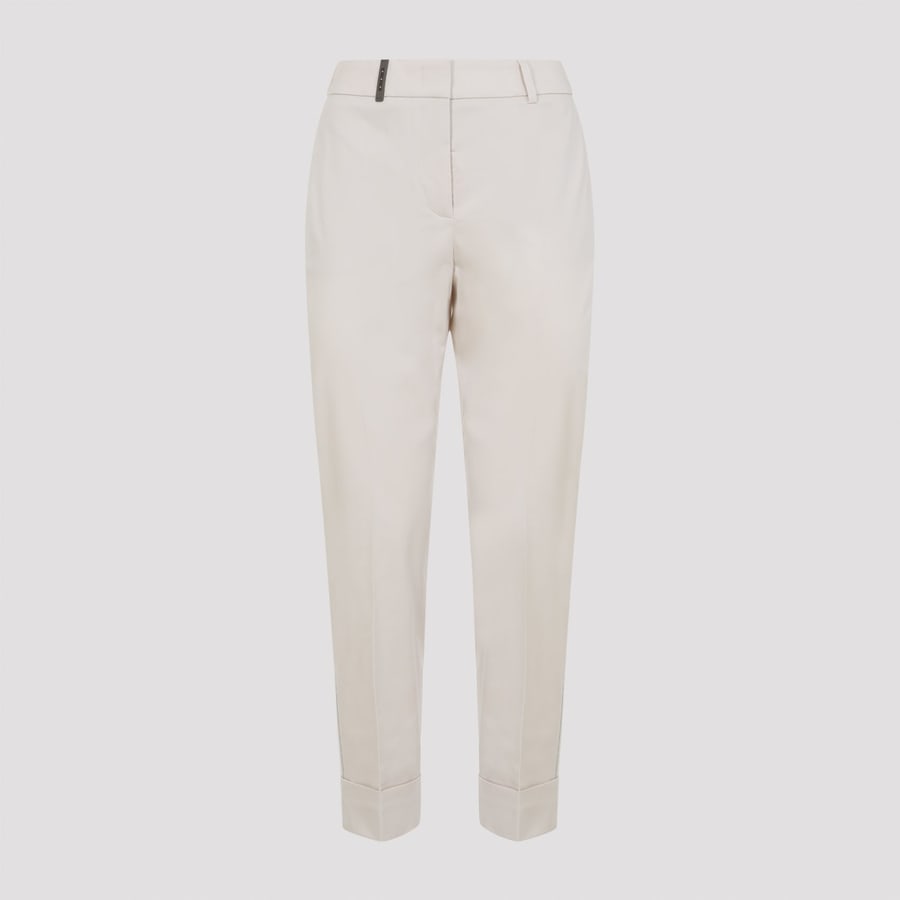 PESERICO Peserico Cotton Pants, view 3