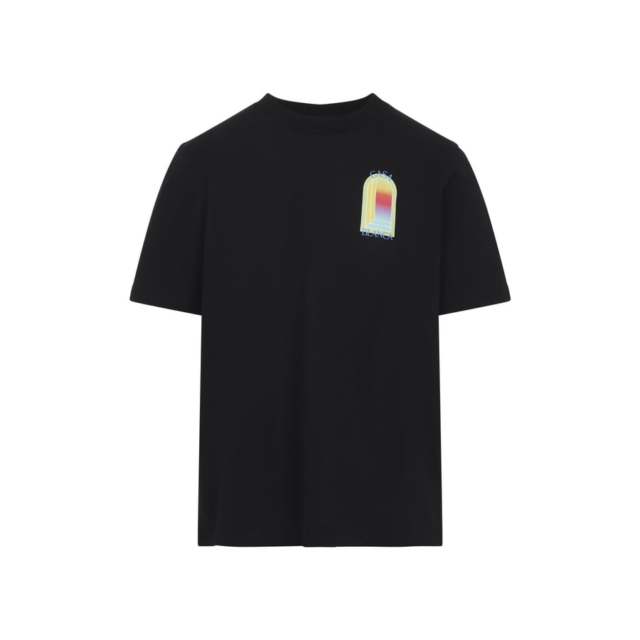 CASABLANCA Casablanca L`Arche T-shirt, view 2