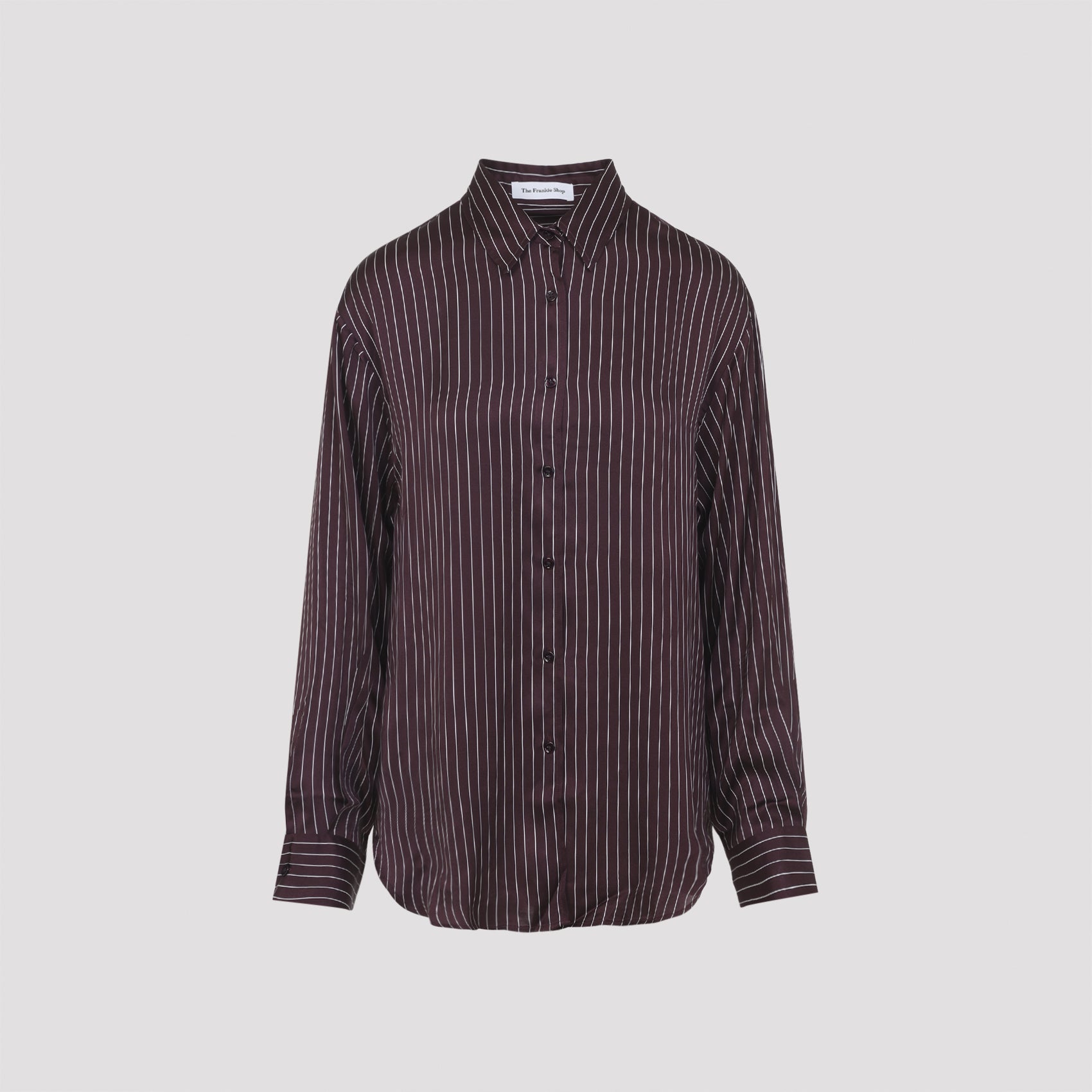 THE FRANKIE SHOP The Frankie Shop Peri Satin Fluid Shirt