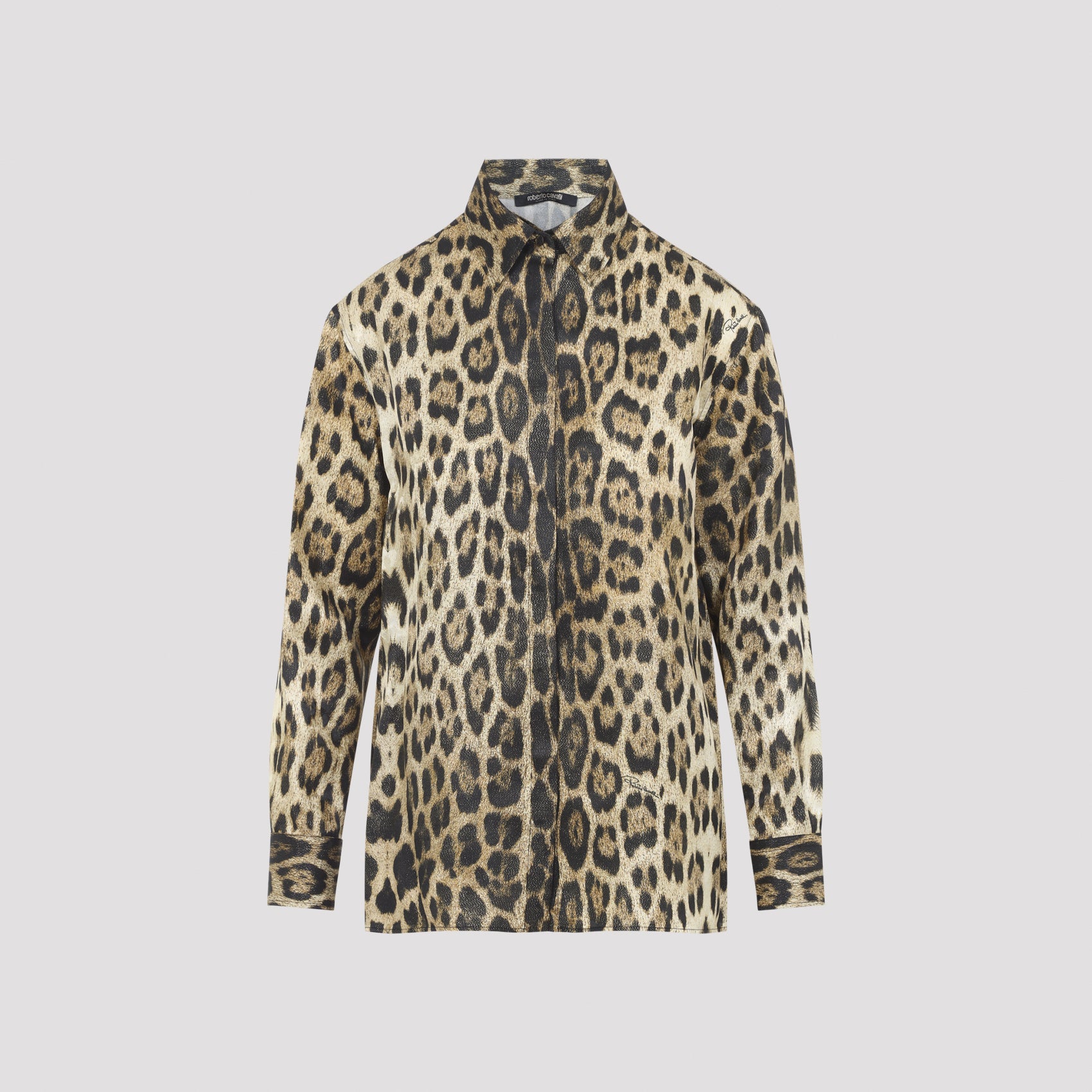 ROBERTO CAVALLI Roberto Cavalli Jaguard Print Shirt