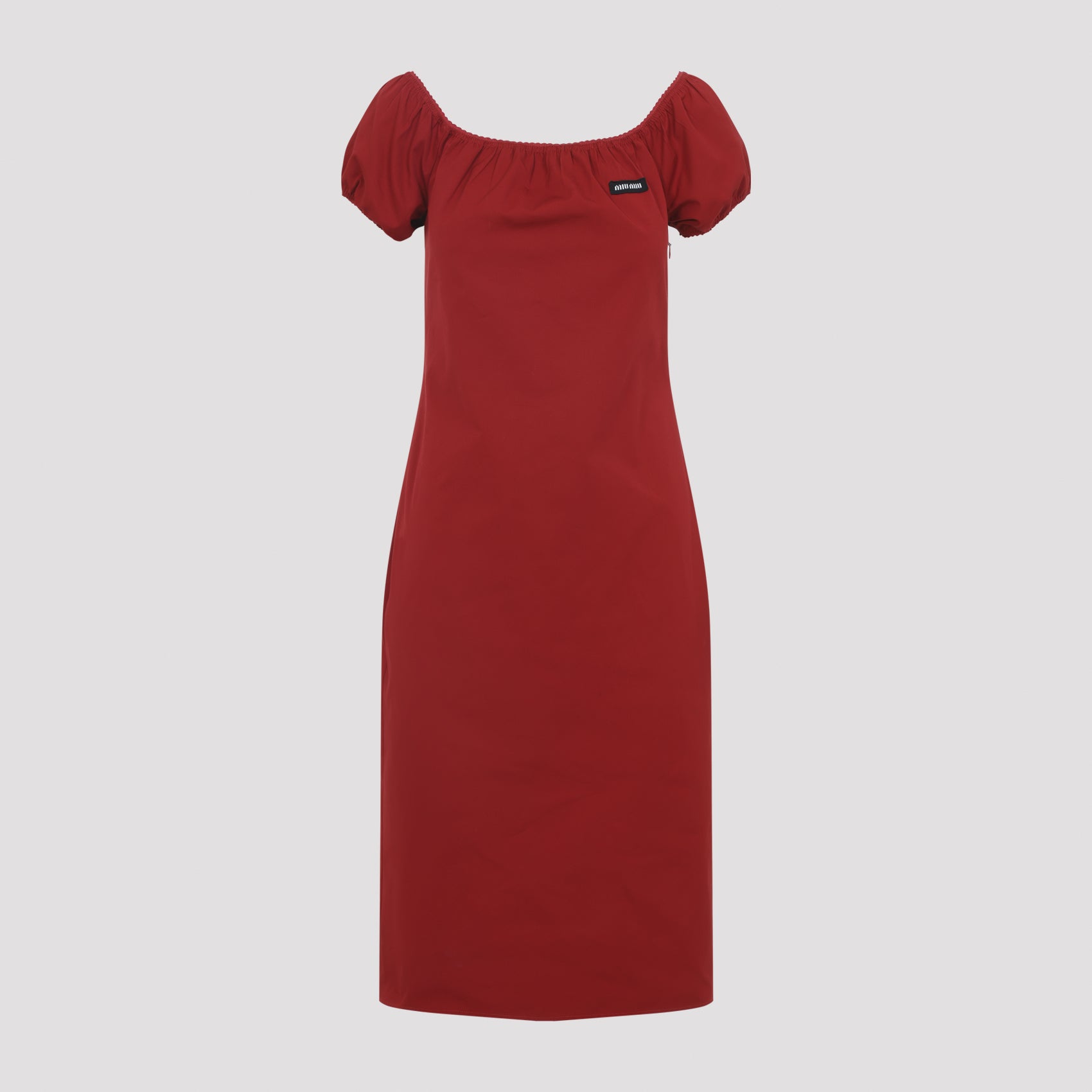 Miu Miu Miu Miu Cotton Midi Dress