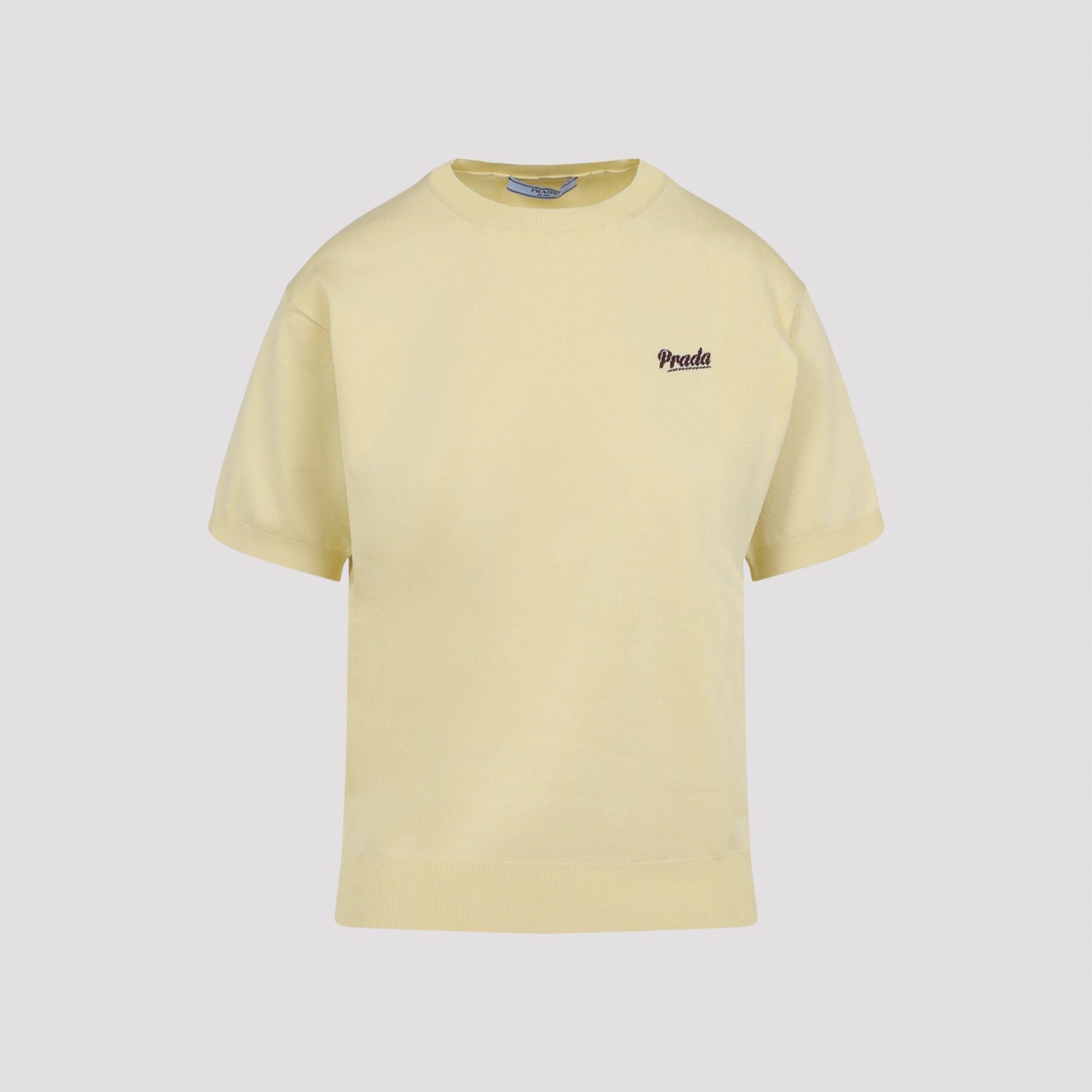Prada Prada Recycled Silk T-shirt