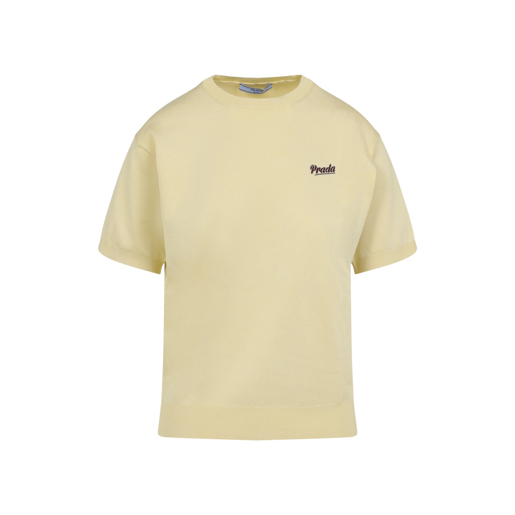 Prada Prada Recycled Silk T-shirt, view 2
