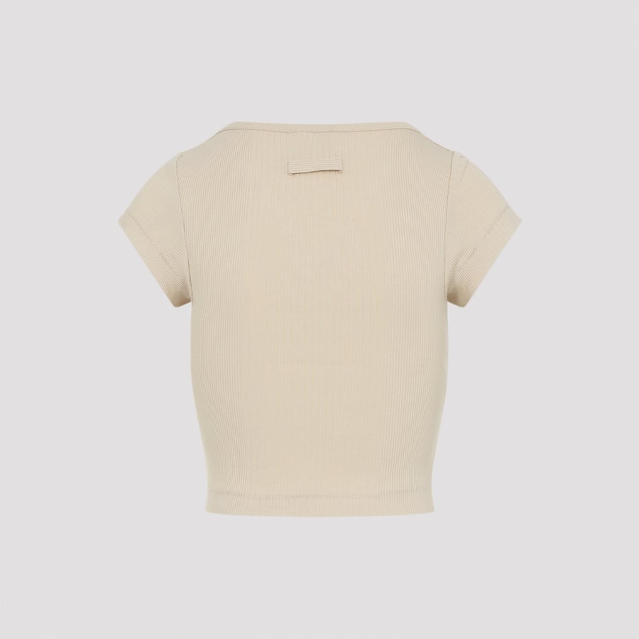 JEAN PAUL GAULTIER Jean Paul Gaultier Cropped T-shirt, view 4