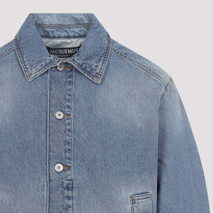 Jacquemus Jacquemus The Mirada de-Nimes Jacket, view 6