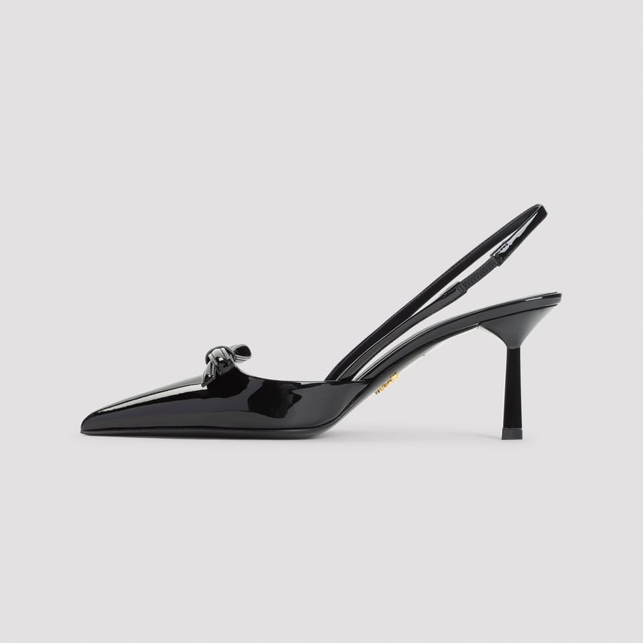 Prada Prada Calf Leather Pumps, view 4