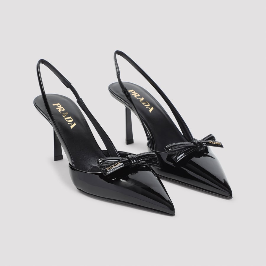 Prada Prada Calf Leather Pumps, view 5