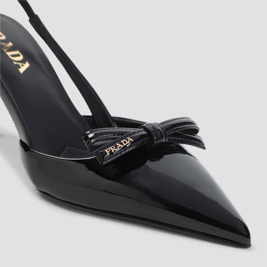 Prada Prada Calf Leather Pumps, view 6