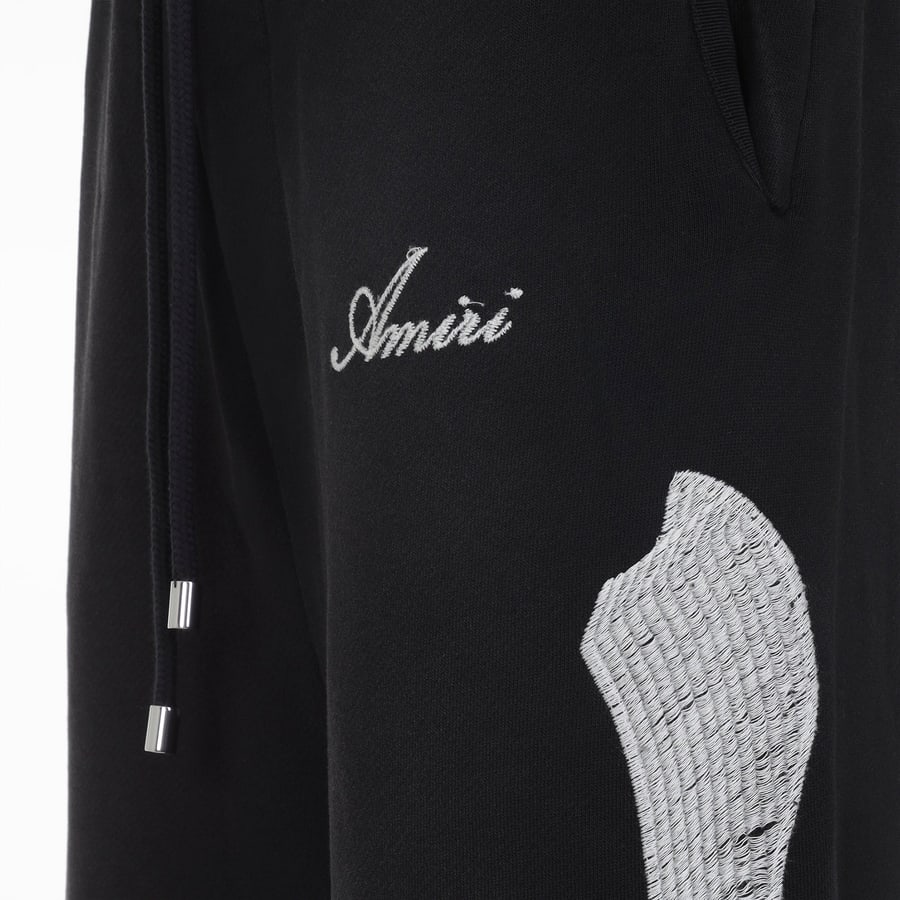 Amiri Amiri Bones Oversized Sweatpants, view 6