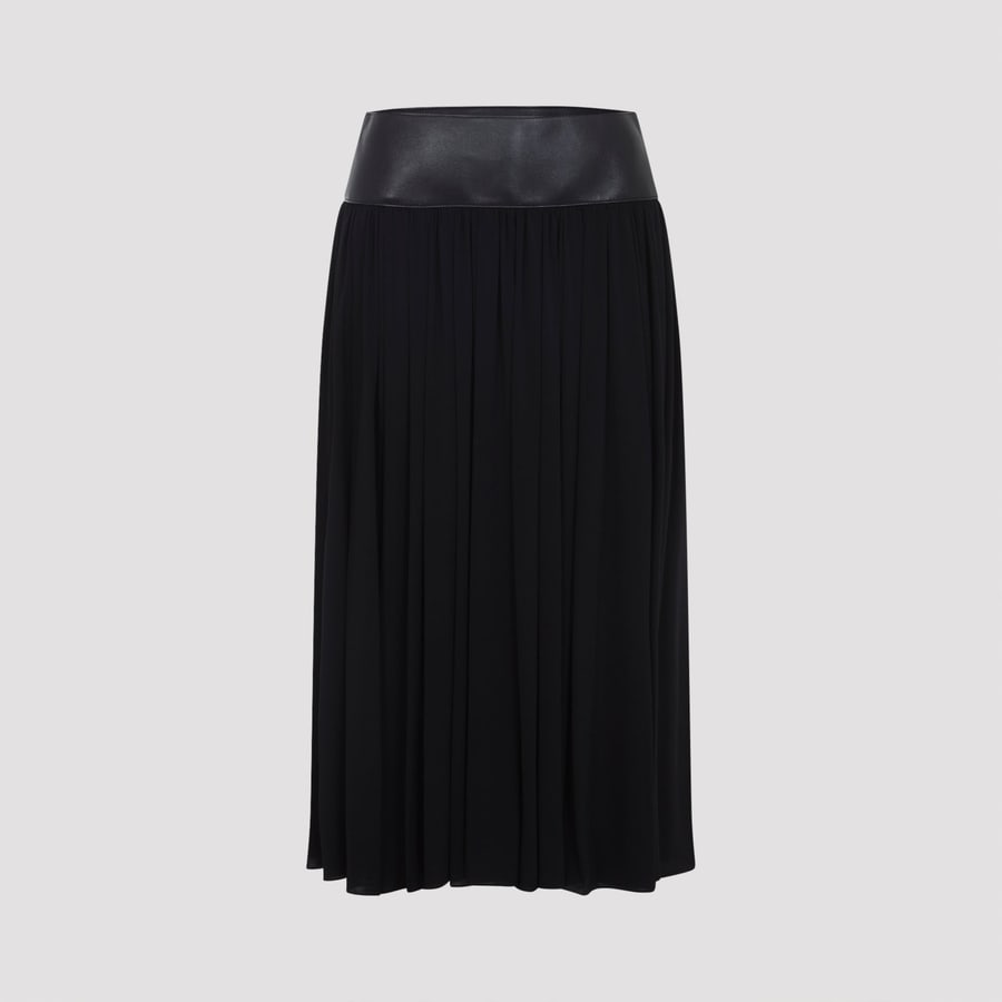 Alaïa Alaïa Belt Midi Skirt, view 3