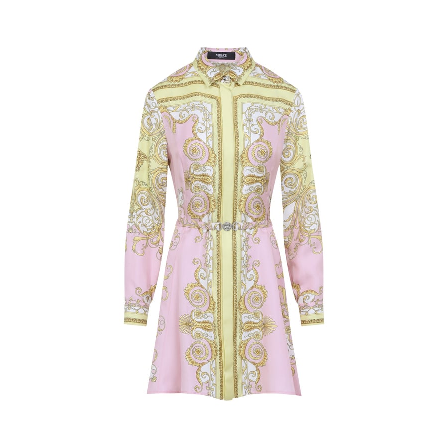 Versace Versace Silk Mini Dress, view 2