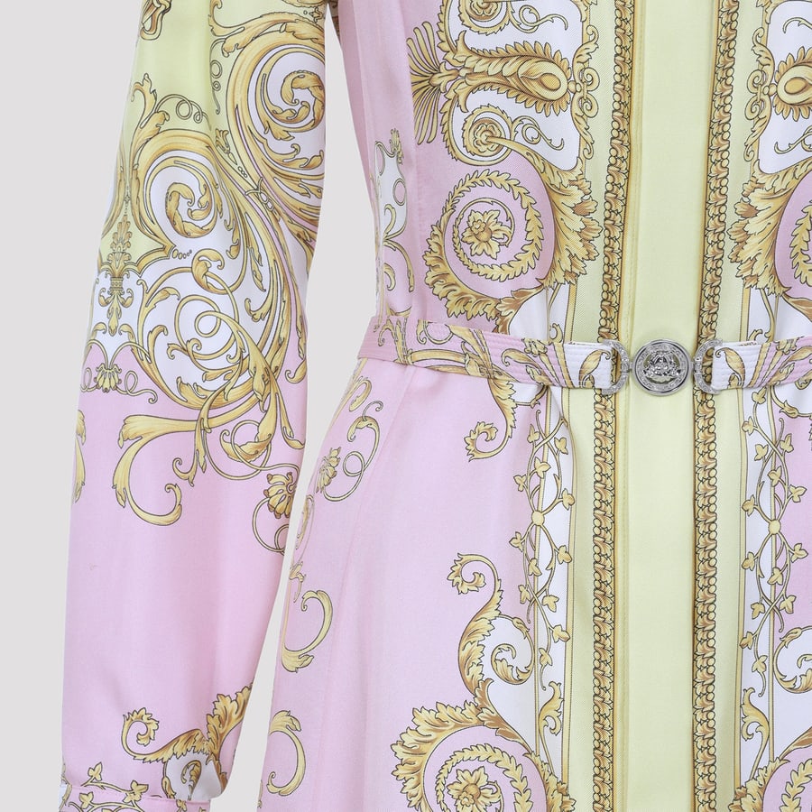 Versace Versace Silk Mini Dress, view 5