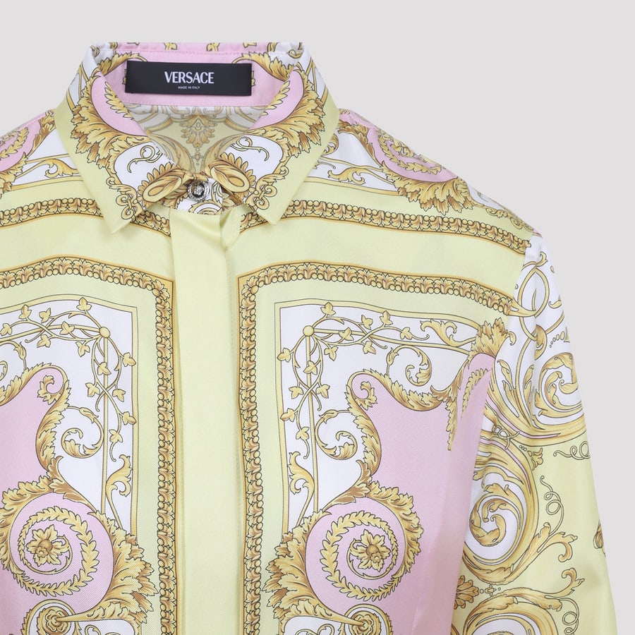 Versace Versace Silk Mini Dress, view 6
