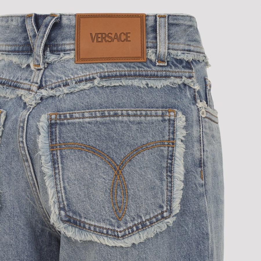 Versace Versace Raw Cut Jeans, view 5