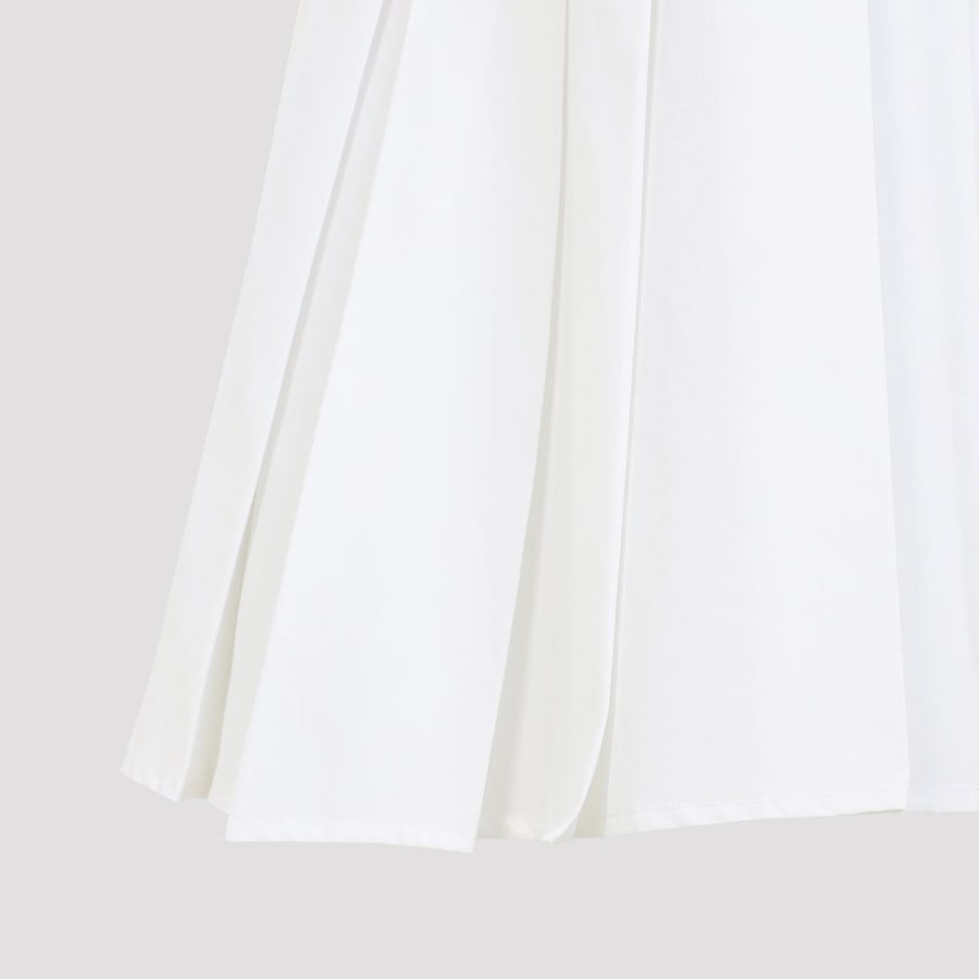 Jil Sander Jil Sander Sleveless A-Line Pleated Top, view 6