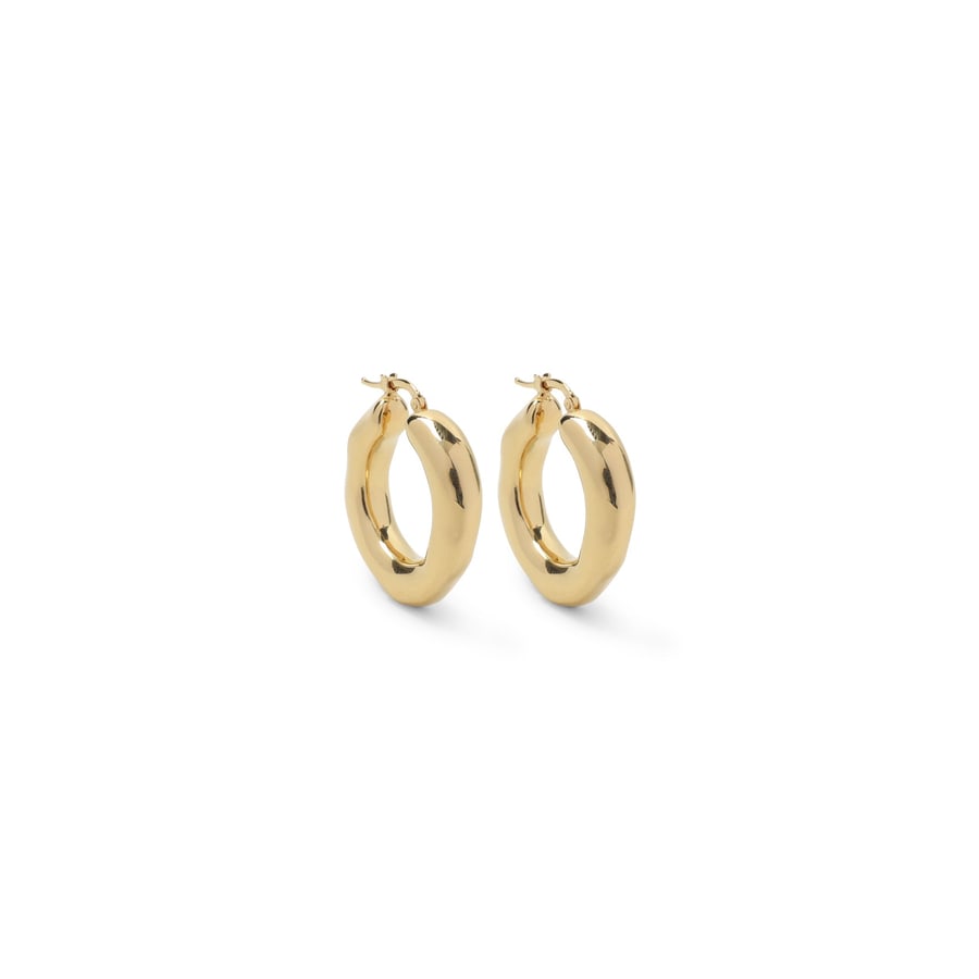 Jil Sander Jil Sander Brass Earrings, view 2