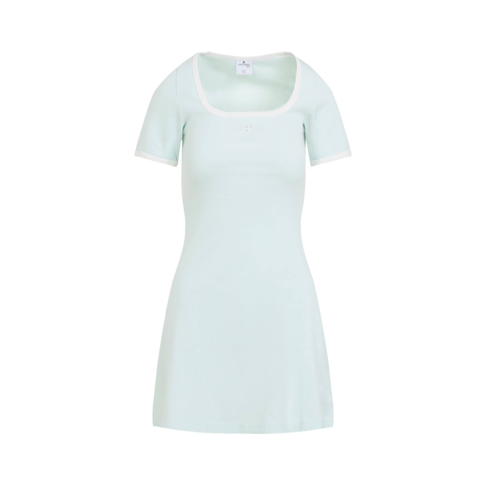 COURREGES Courreges Contrast Dress, view 2