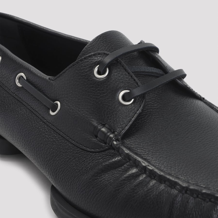 Jil Sander Jil Sander Calf Leather Loafers, view 6