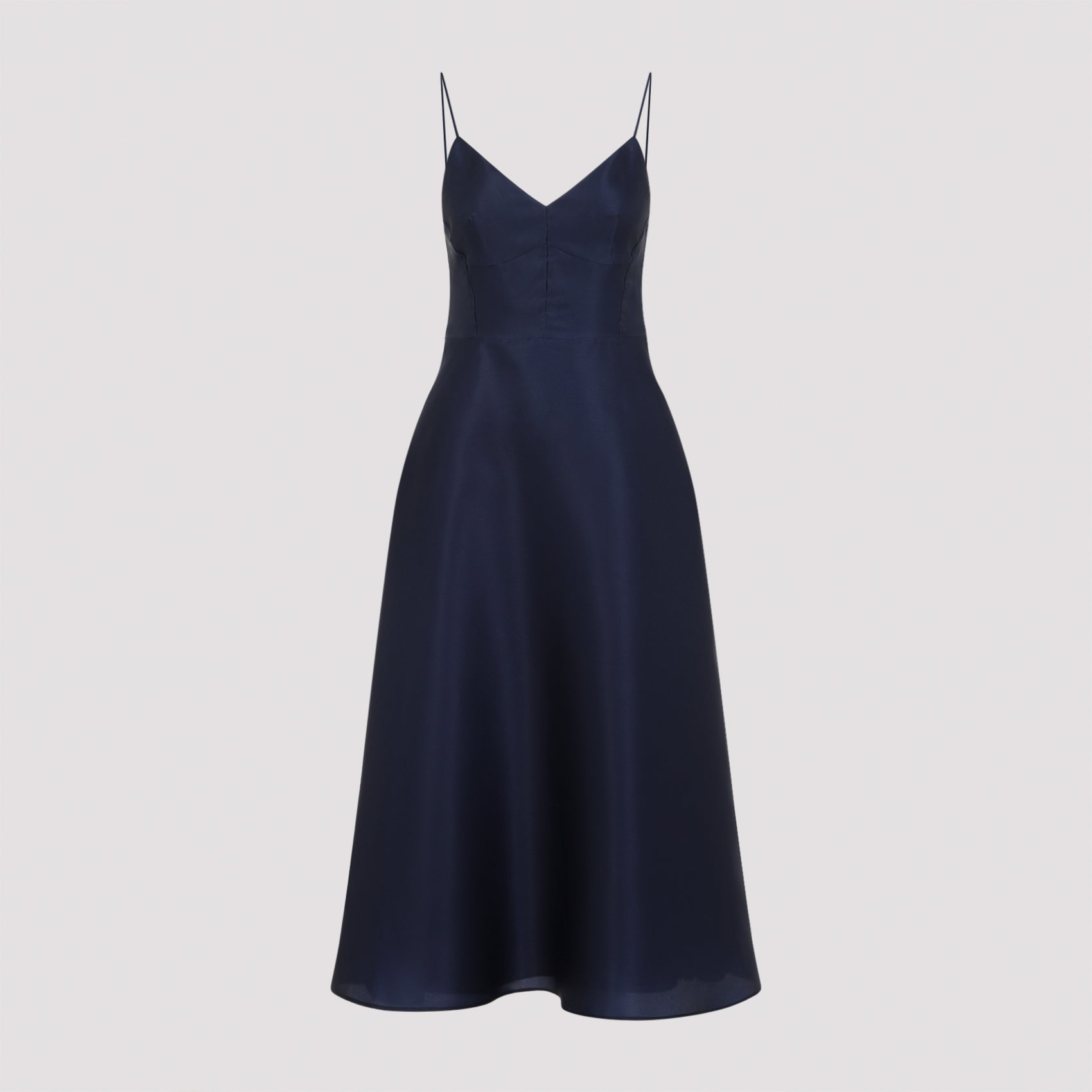 ALBERTA FERRETTI Alberta Ferretti Triple Organza Midi Dress