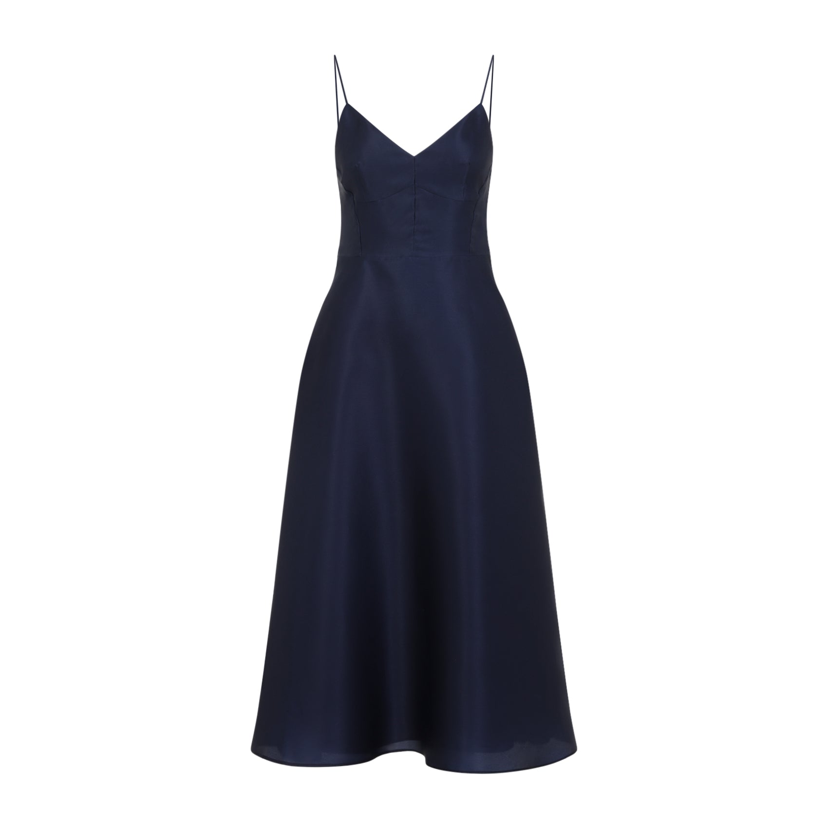 ALBERTA FERRETTI Alberta Ferretti Triple Organza Midi Dress, view 2