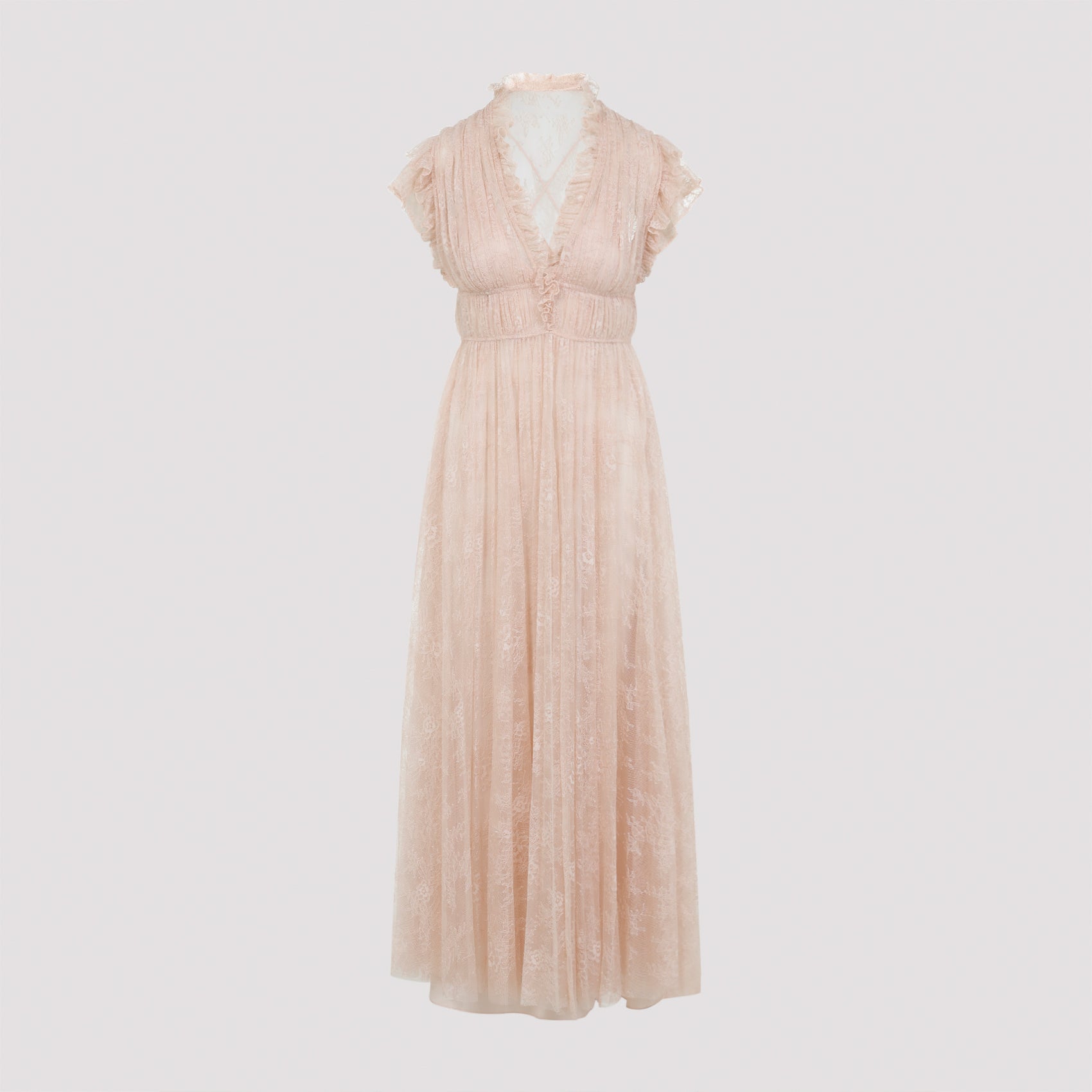 ALBERTA FERRETTI Alberta Ferretti Lace Long Dress