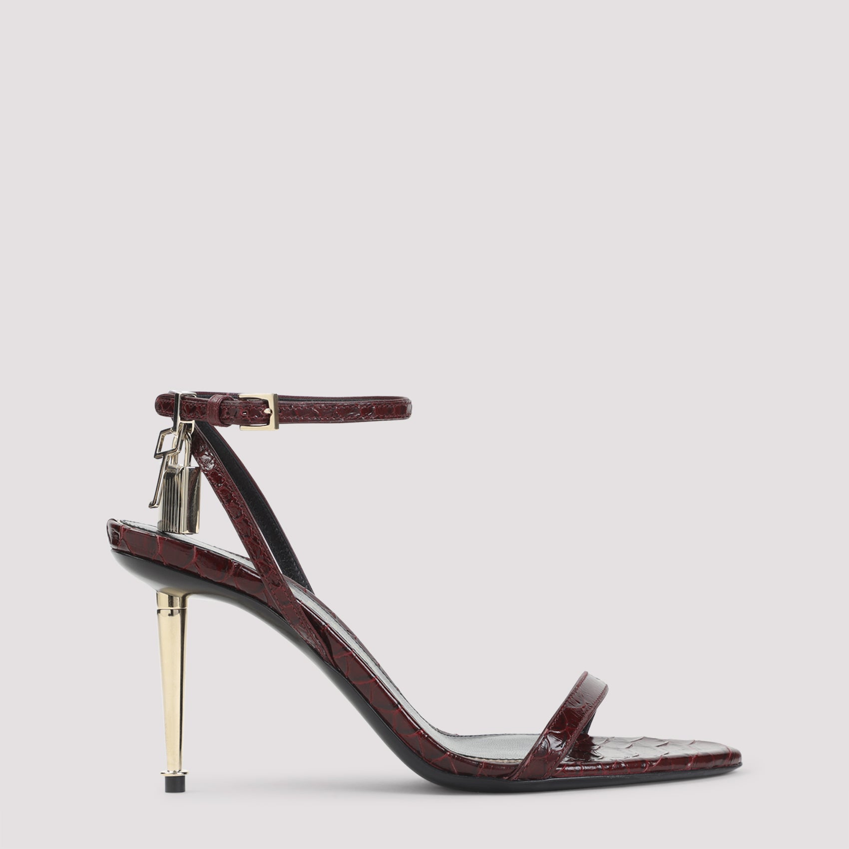 Tom Ford Tom Ford Semi Shiny Printed Python Sandals