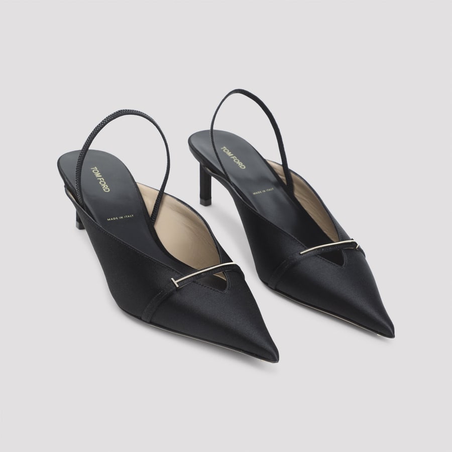 Tom Ford Tom Ford Satin Mules, view 5