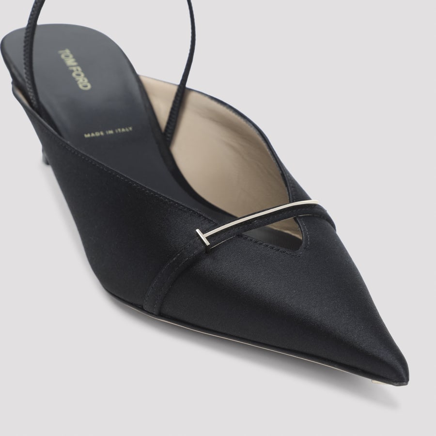 Tom Ford Tom Ford Satin Mules, view 6