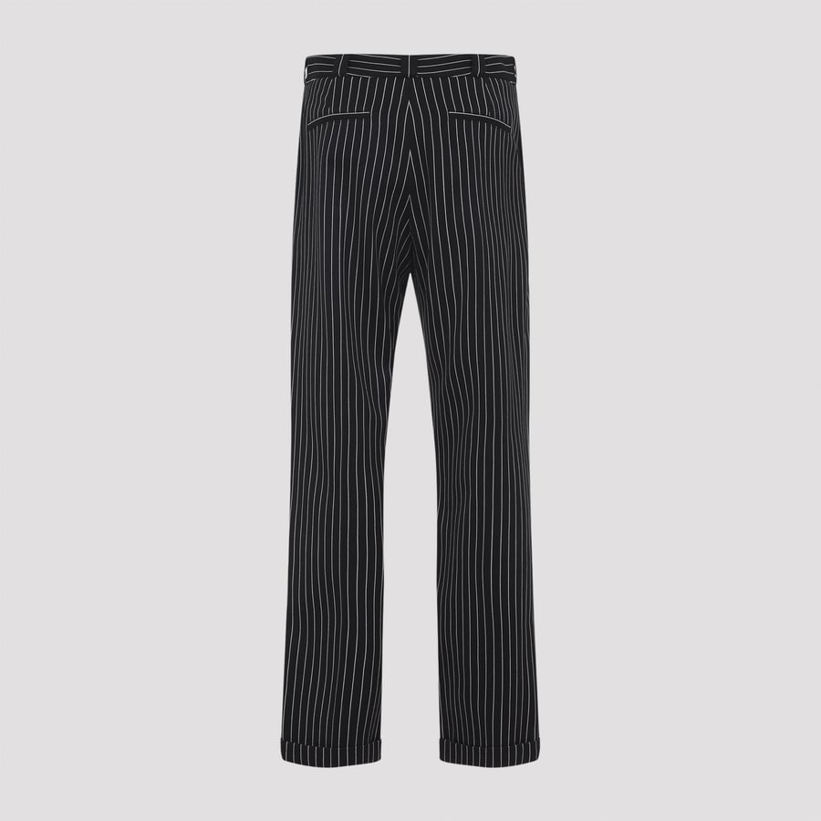 Tom Ford Tom Ford Striped Wool Chino Pants, view 4
